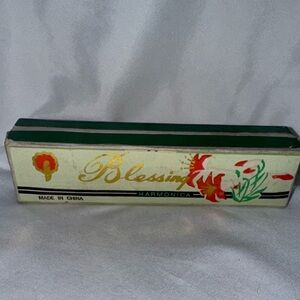 Blessing Harmonica with Floral Design